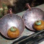 Indian Spices, Forged Hammered Tribal Earrings,..
